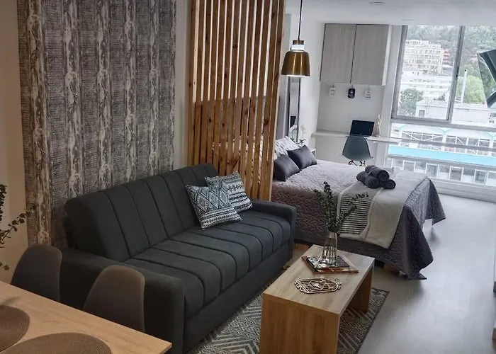 Loft En Centro De Bogota, Hermosa Vista Y Confort