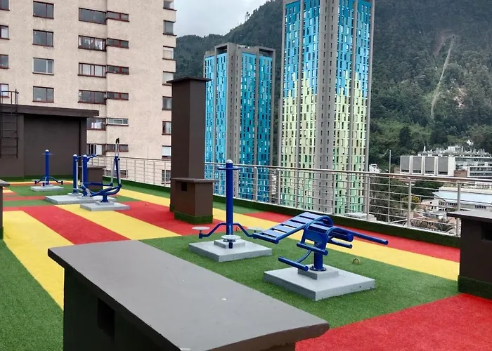 Loft En Centro De Bogota, Hermosa Vista Y Confort