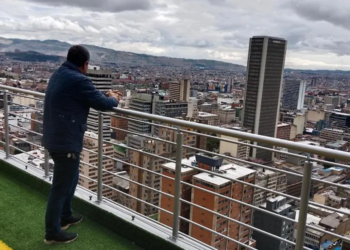 Loft En Centro De Bogota, Hermosa Vista Y Confort