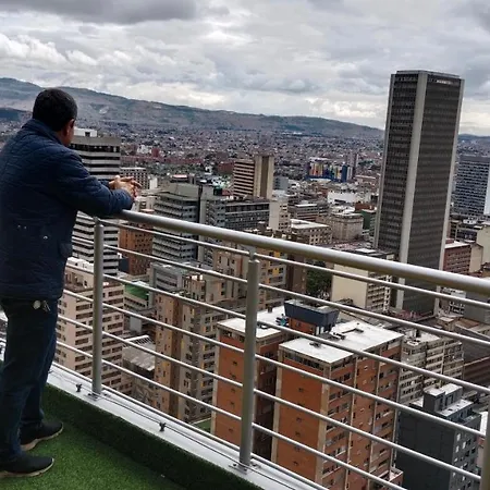 Loft En Centro De Bogota, Hermosa Vista Y Confort Exterior photo