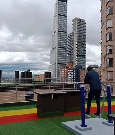 Loft En Centro De Bogota, Hermosa Vista Y Confort Exterior photo