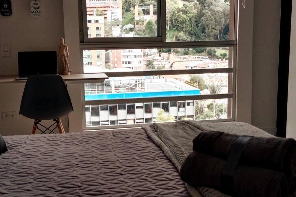 Loft En Centro De Bogota, Hermosa Vista Y Confort Apartamento *